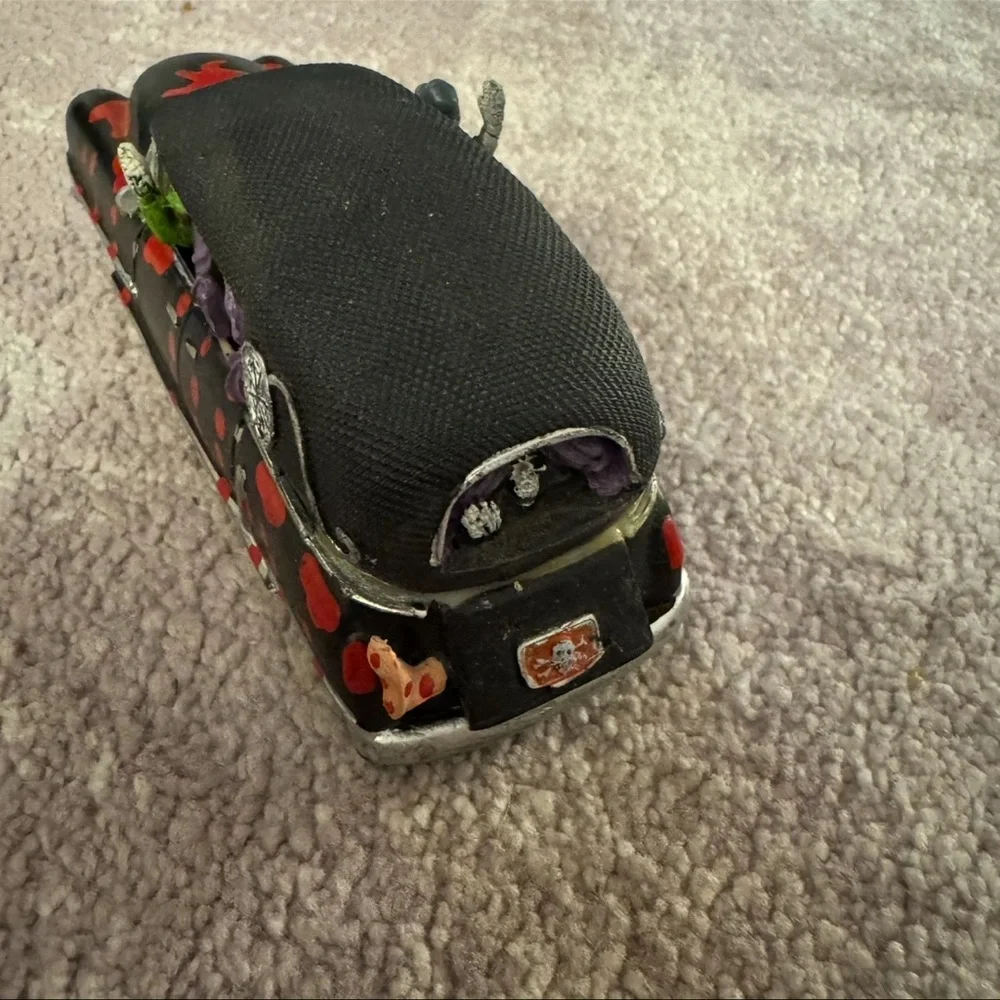 Lemax Halloween Spooky Town HAUNTED HEARSE Retired RARE Car Halloween 2009